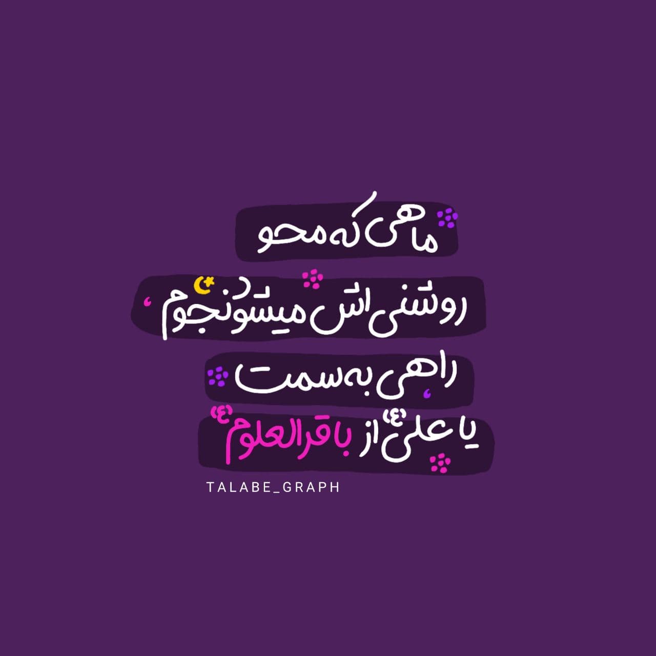 تصویر با کیفیت ( یا باقر العلوم علیه السلام )